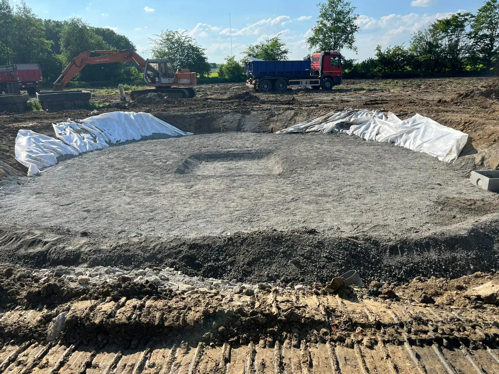 Préparation de site et fondation – photo 1